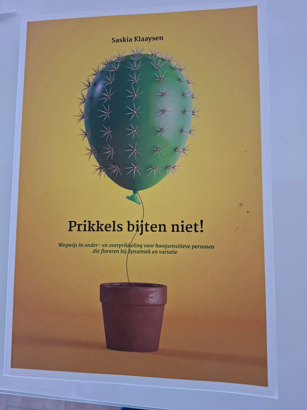 Prikkels bijten niet! - Saskia Klaaysen (Hoogsensitiviteit), Ophalen of Verzenden, Zo goed als nieuw, Saskia Klaaysen