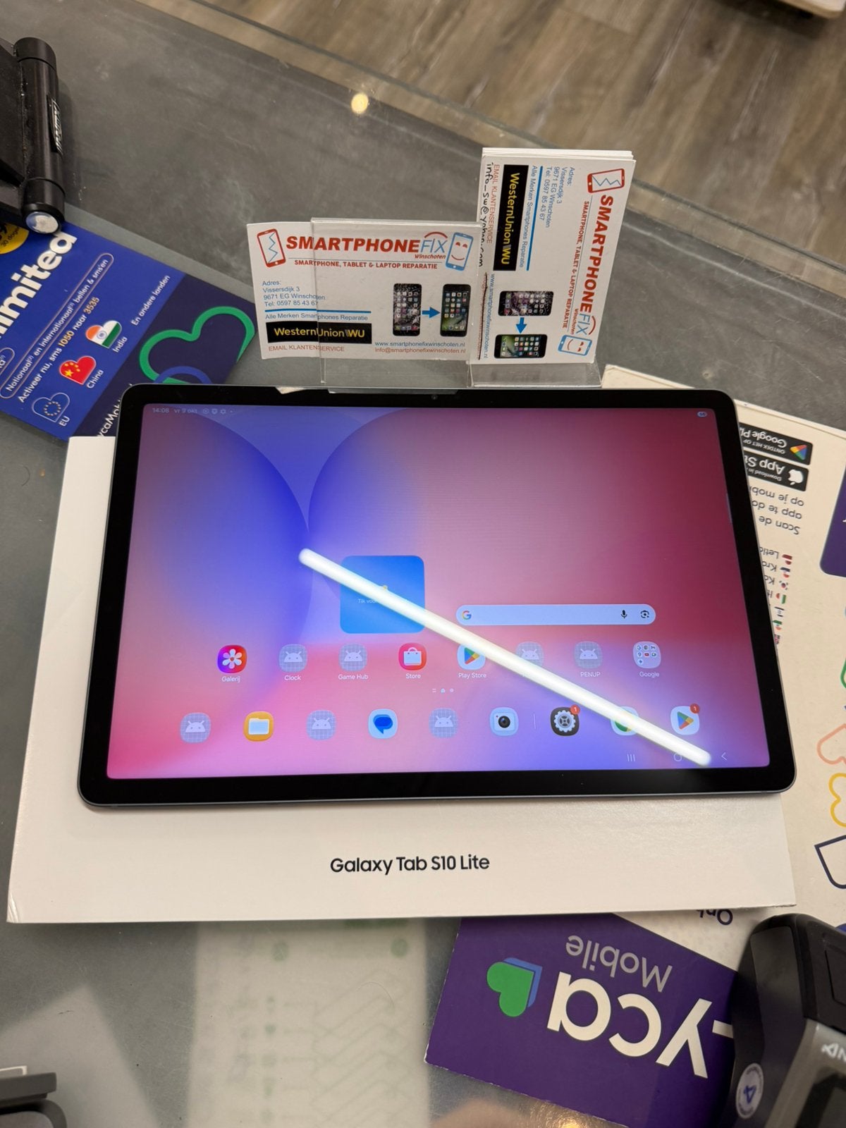 samsung galaxy tab s10 lite 128gb wifi nieuwstaat+garantie, Samsung, 11 inch, Gps, Ophalen of Verzenden