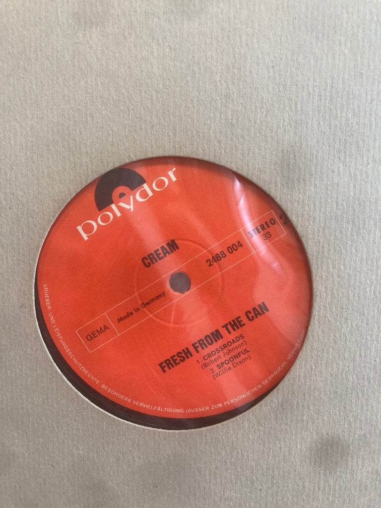 Jimi Hendrix Cream fresh from the can LP1, LP, Gebruikt, Ophalen of Verzenden, 12 inch
