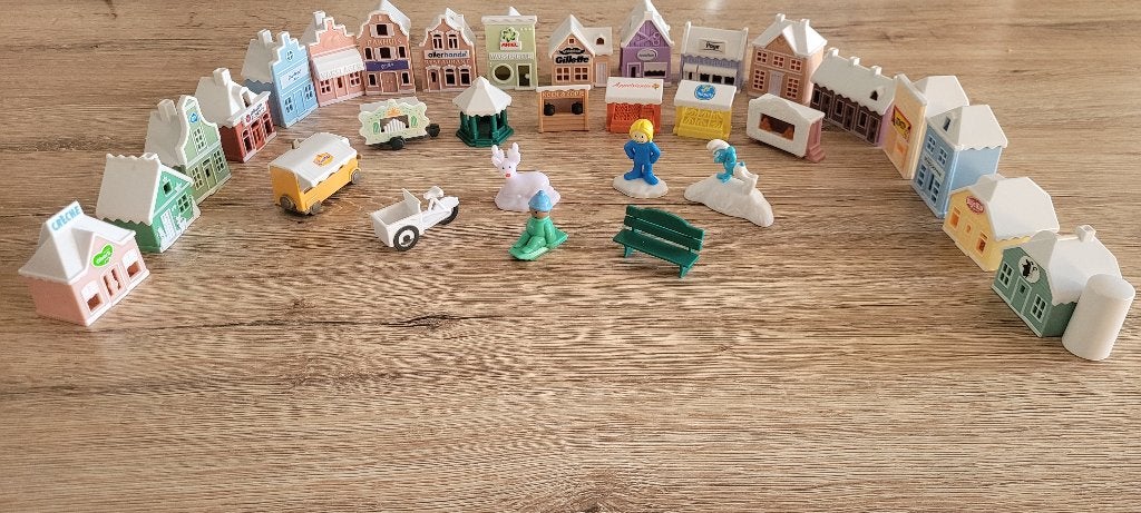 Heel veel AH Winterhuisjes Verzameling in nieuwstaat, Verzamelen, Albert Heijn, Ophalen