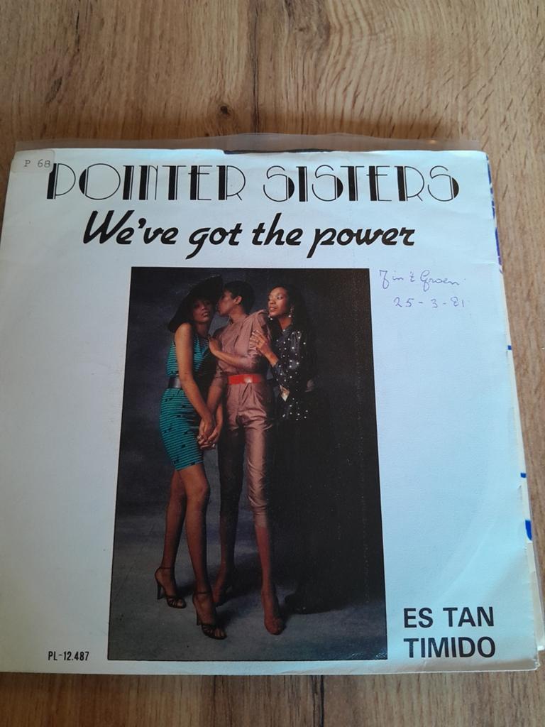 Pointer sisters 7inch we,ve got the power, Cd's en Dvd's, Vinyl Singles, Ophalen of Verzenden, Zo goed als nieuw, Pop