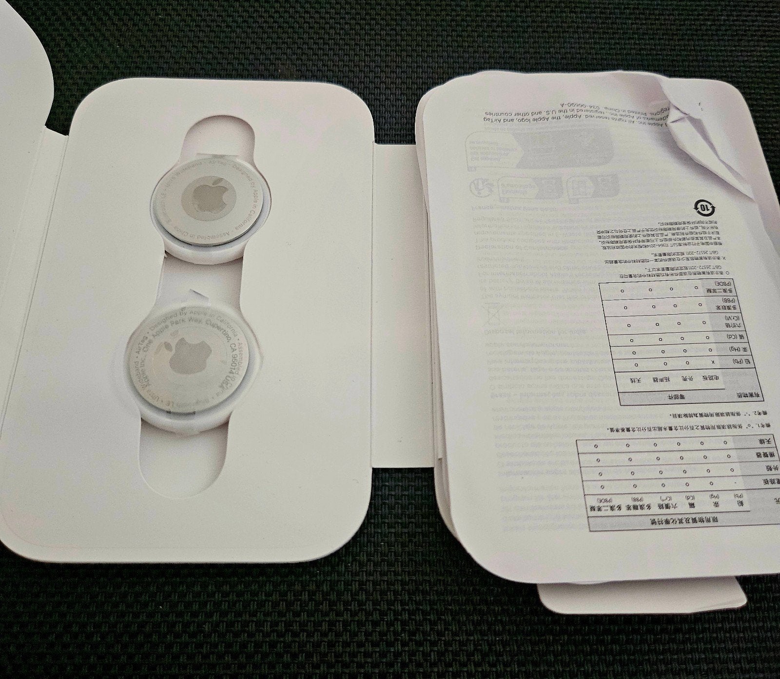 Apple AirTag 4-pack - Nieuw in doos, Telecommunicatie, Mobiele telefoons | Toebehoren en Onderdelen, Ophalen of Verzenden, Nieuw