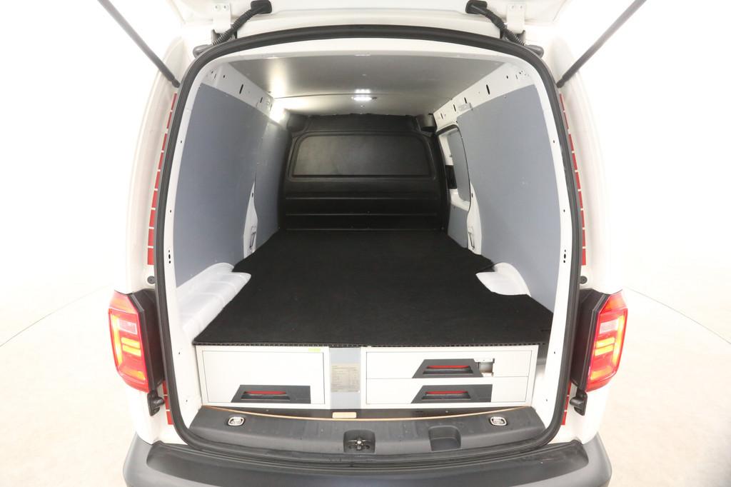 Volkswagen Caddy Maxi 2.0 TDI L2H1 102PK | Airco | Cruise |, Stof, Gebruikt, Euro 6, 4 cilinders