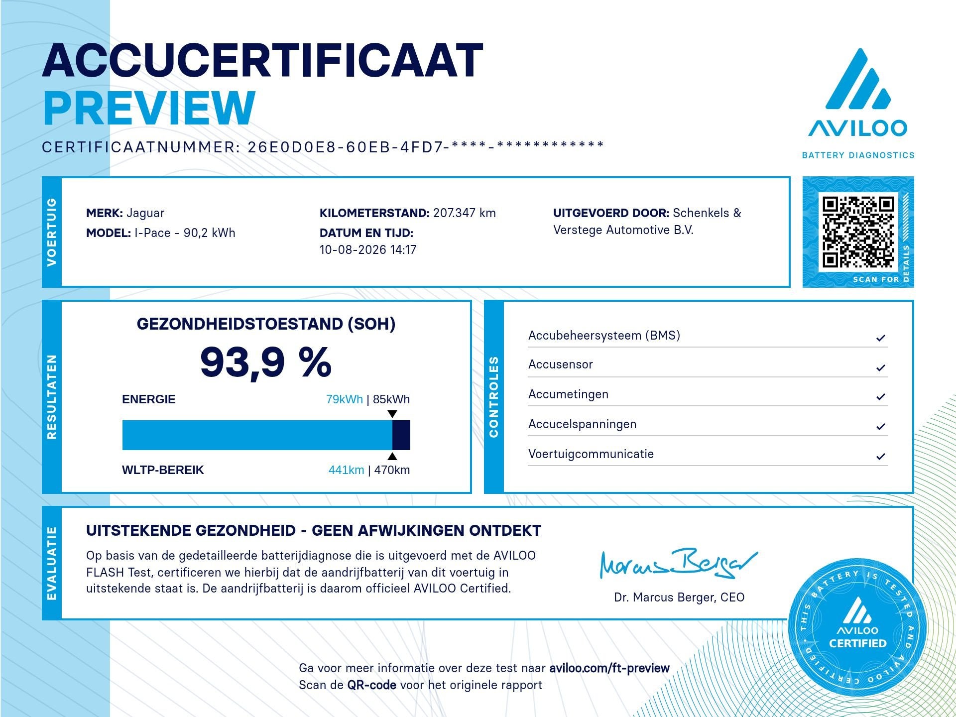 Jaguar I-PACE EV320 S Business Pack 90 kWh / New battery 30k, Auto's, Jaguar, Gebruikt, I-PACE, 321 pk, Vierwielaandrijving