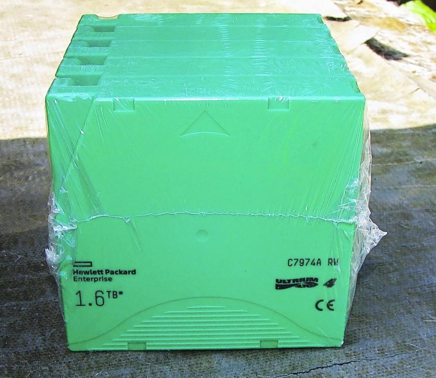 LTO-4 / Ultrium 4 Tapes HP 5 pack nieuw, nog ingesealed, Ophalen of Verzenden, Nieuw, Overige typen, HP.