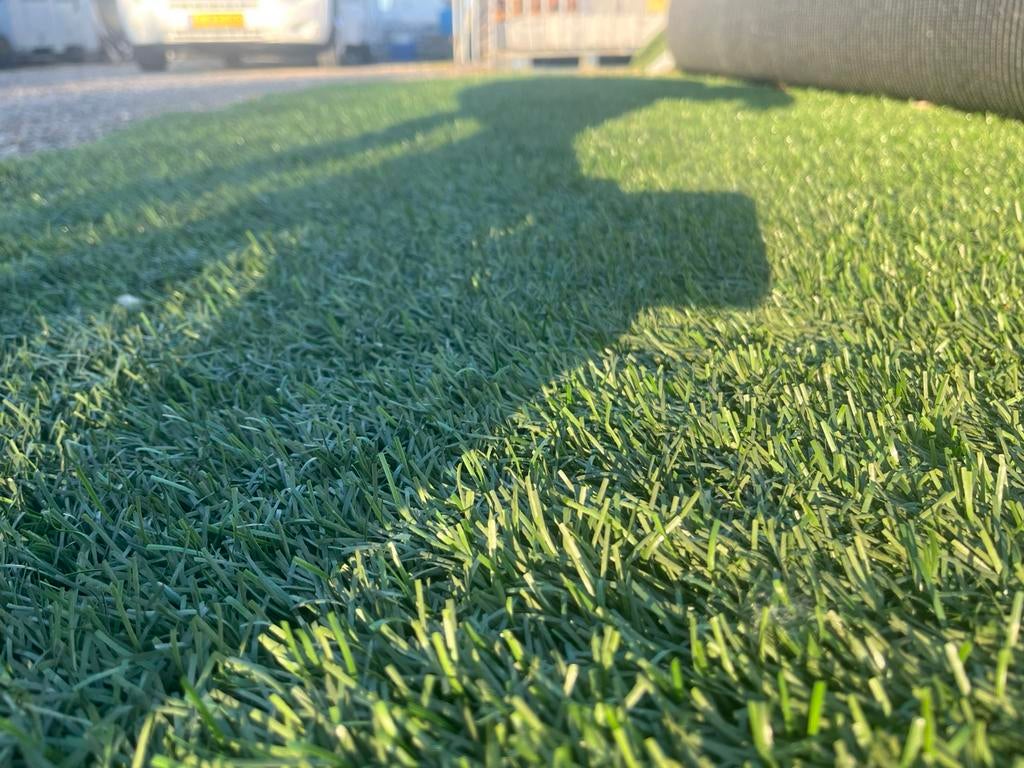 Mooi kunstgras, Ophalen of Verzenden, Zo goed als nieuw, 20 m² of meer, Kunstgras