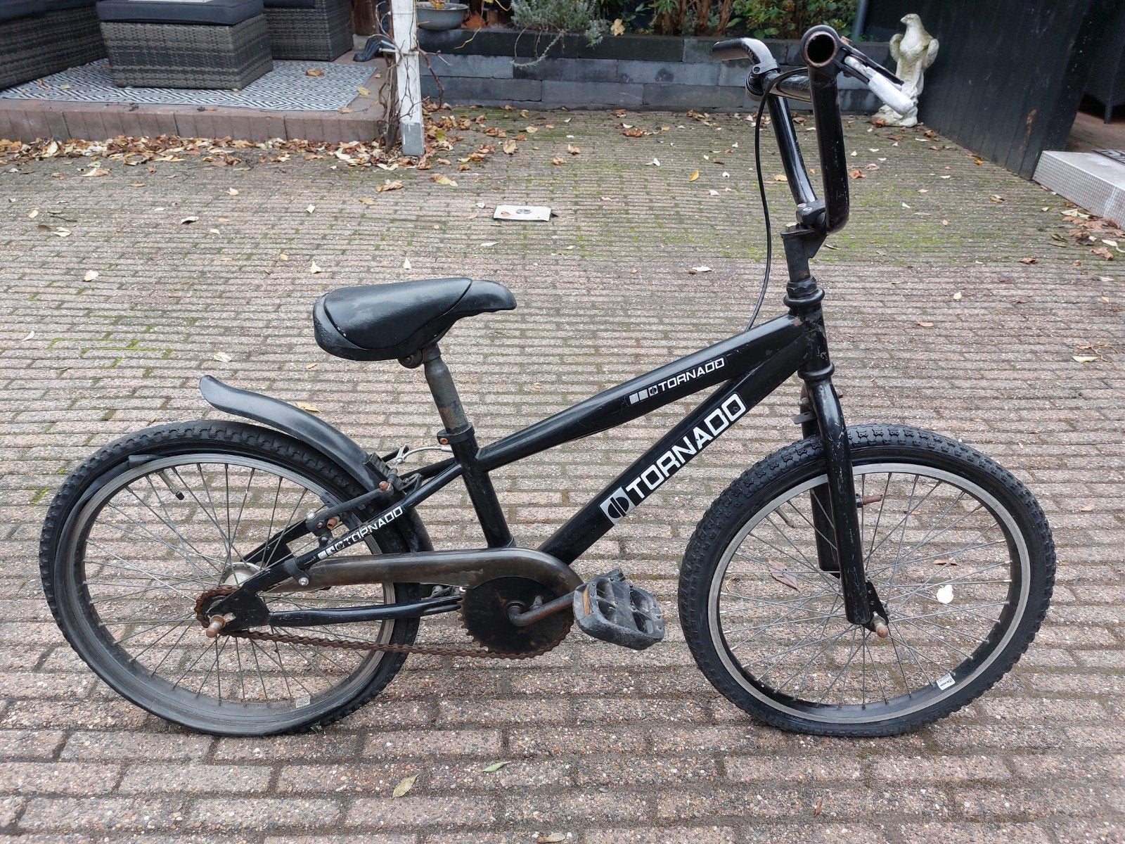 BMX Jongens Fiets (Tornado) 20 inch / Let op! Banden Lek, Fietsen en Brommers, Ophalen, Gebruikt, Staal