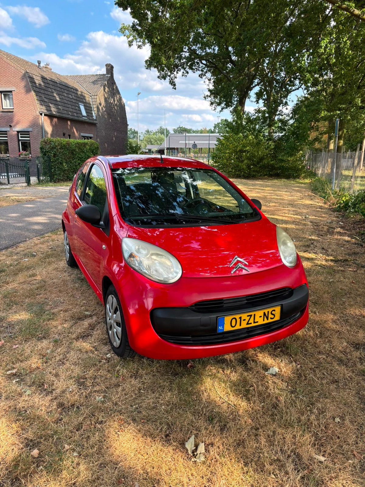 Citroën C1 1.0 3-DRS 2008 Rood, Auto's, Citroën, Voorwielaandrijving, 4 stoelen, C1, 68 pk