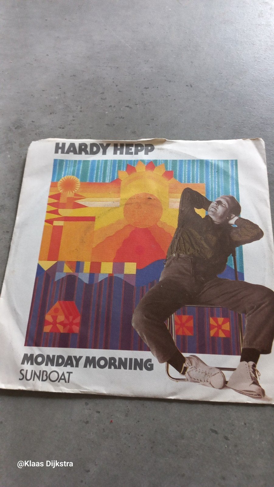 Hardy Hepp - Monday Morning / Sunboat, Gebruikt, 7 inch, Single, Ophalen of Verzenden