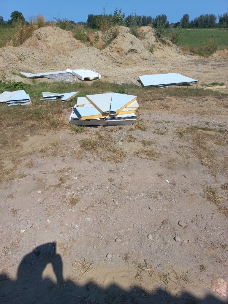 Sandwichpanelen, Ophalen of Verzenden, Zo goed als nieuw, Overige materialen, 50 tot 100 mm