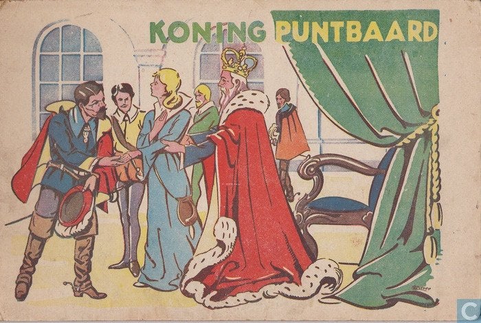 Koning Puntbaard van B.J. Brienen (1946), Ophalen of Verzenden