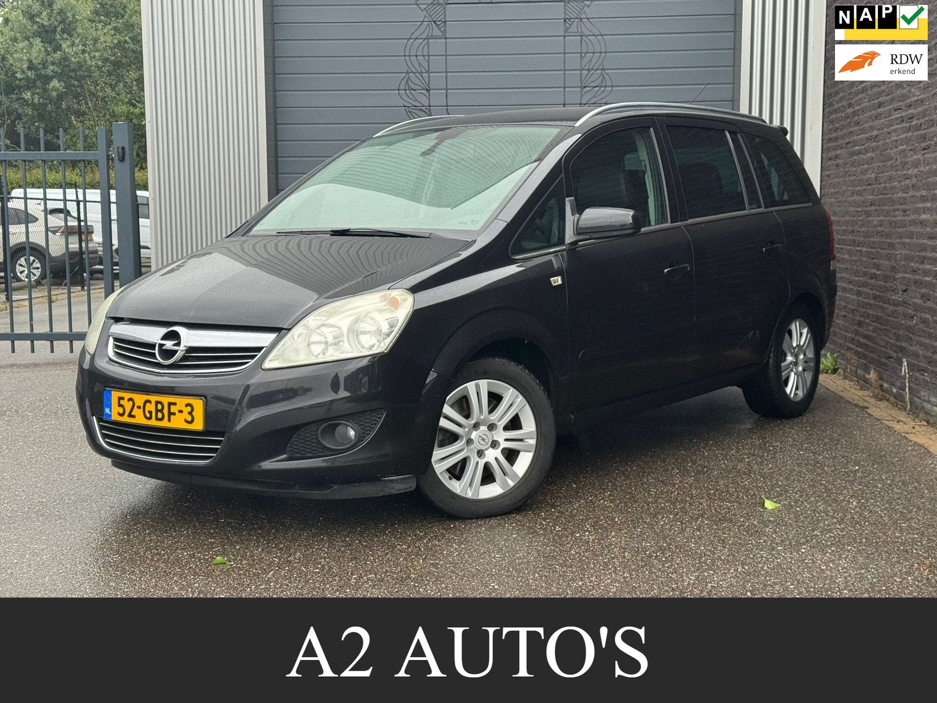Opel Zafira 2.2 Cosmo 7persoons|Airco|Nap, Voorwielaandrijving, Stof, Gebruikt, 4 cilinders
