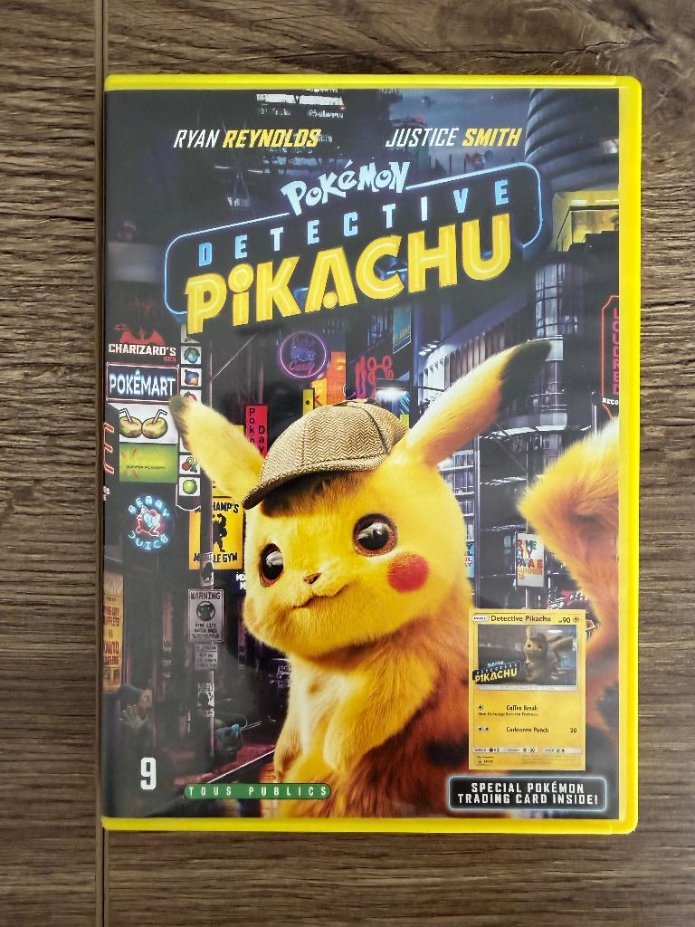 Pokemon DVD, Detective Pikachu, Gebruikt, Tekenfilm, Ophalen of Verzenden, Alle leeftijden