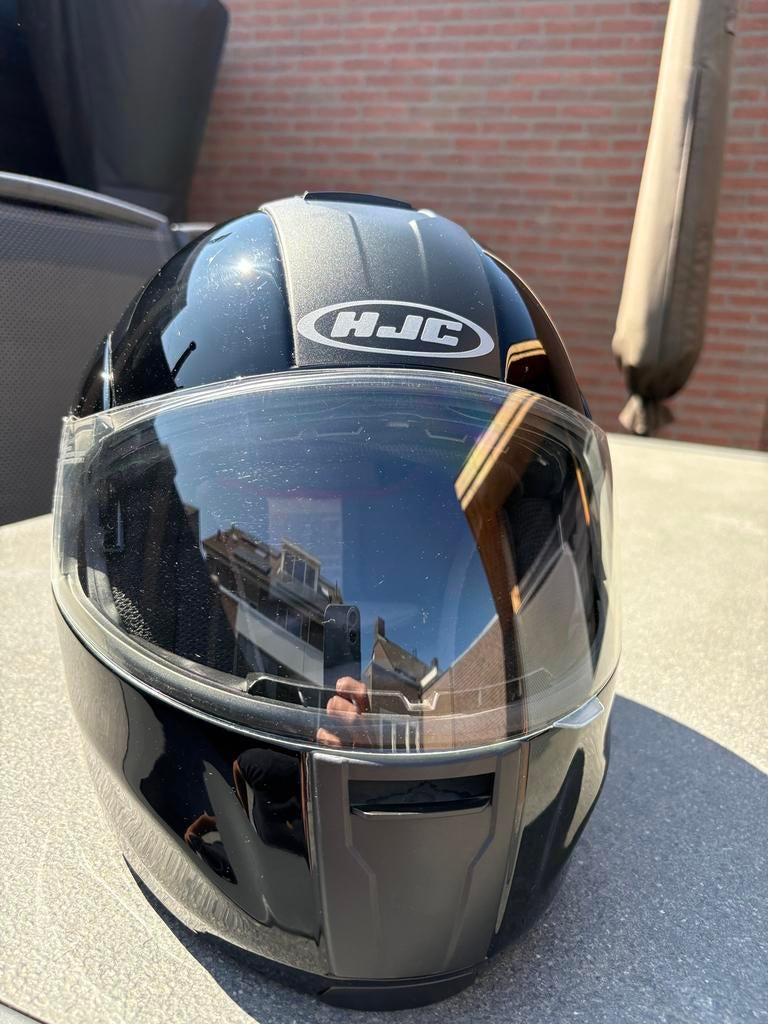 HJC Motorhelm maat S, NIEUWSTAAT..!!!, Motoren, Systeemhelm, HJC, Kinderen, Ophalen of Verzenden