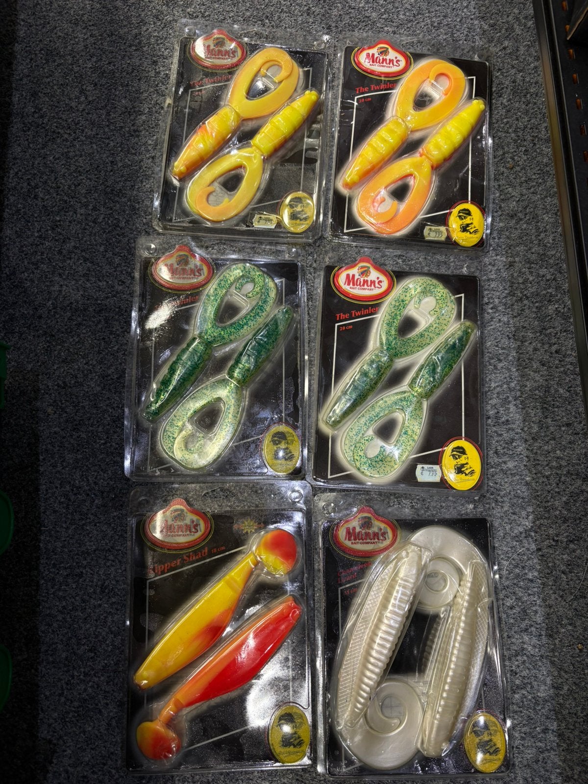 6 x Verpakking Manns Shads, Ophalen of Verzenden, Zo goed als nieuw, Overige typen