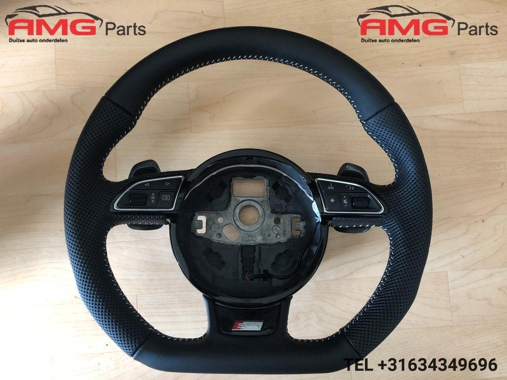 Audi S Line Stuur DSG Flippers A1 A3 A4 A5 A6 A7 A8, Auto-onderdelen, Besturing, AUDI AG, Kundenbetreuung@audi.de, Nieuw, Auto-Union-Strasse 1
85045  Ingolstadt, DE