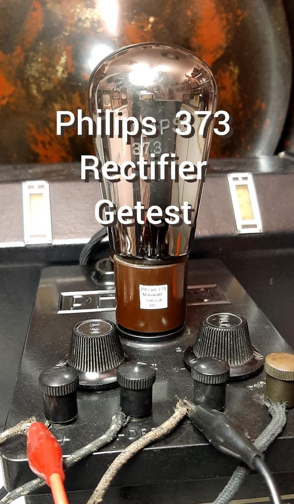 Philips 373 Miniwatt Rectifier Getest, Ophalen of Verzenden