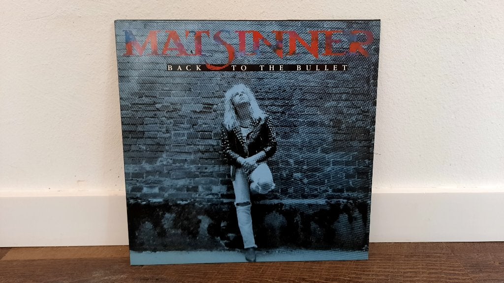 Mat Sinner - Back To The Bullet LP, Hard Rock, Heavy Metal, Ophalen of Verzenden, Gebruikt, 12 inch, LP