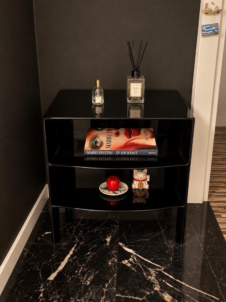 Kartell Big Ghost Buster Zwart 2 stuks, Huis en Inrichting, Gebruikt, Modern, Rechthoekig, Ophalen