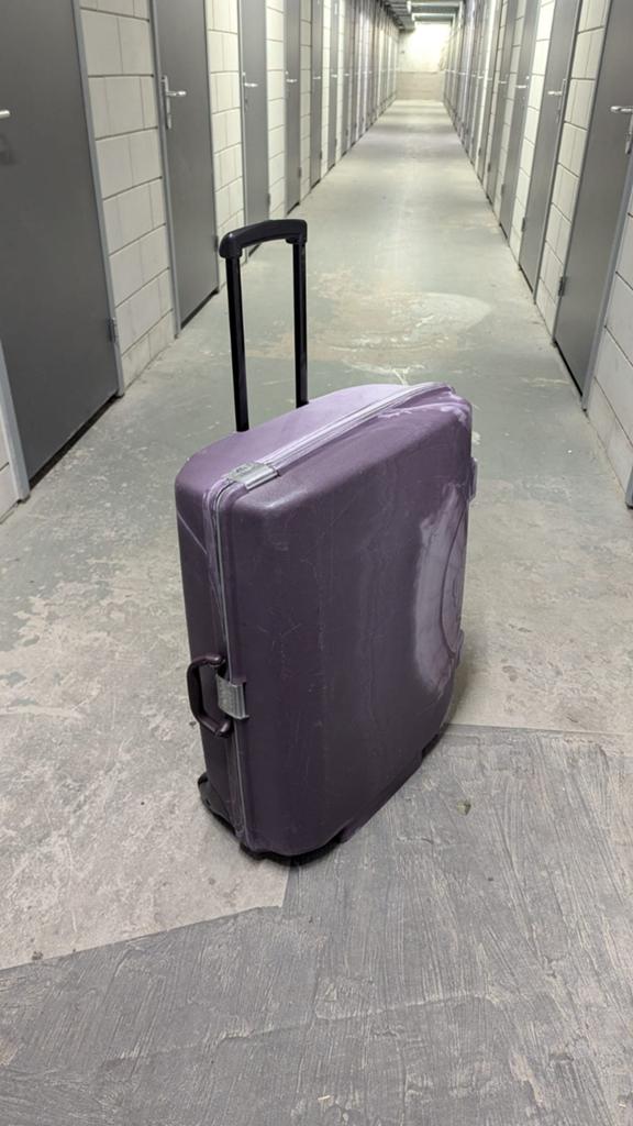 Samsonite rolkoffer - goede staat, Sieraden, Tassen en Uiterlijk, Koffers, Ophalen, Zo goed als nieuw, Hard kunststof