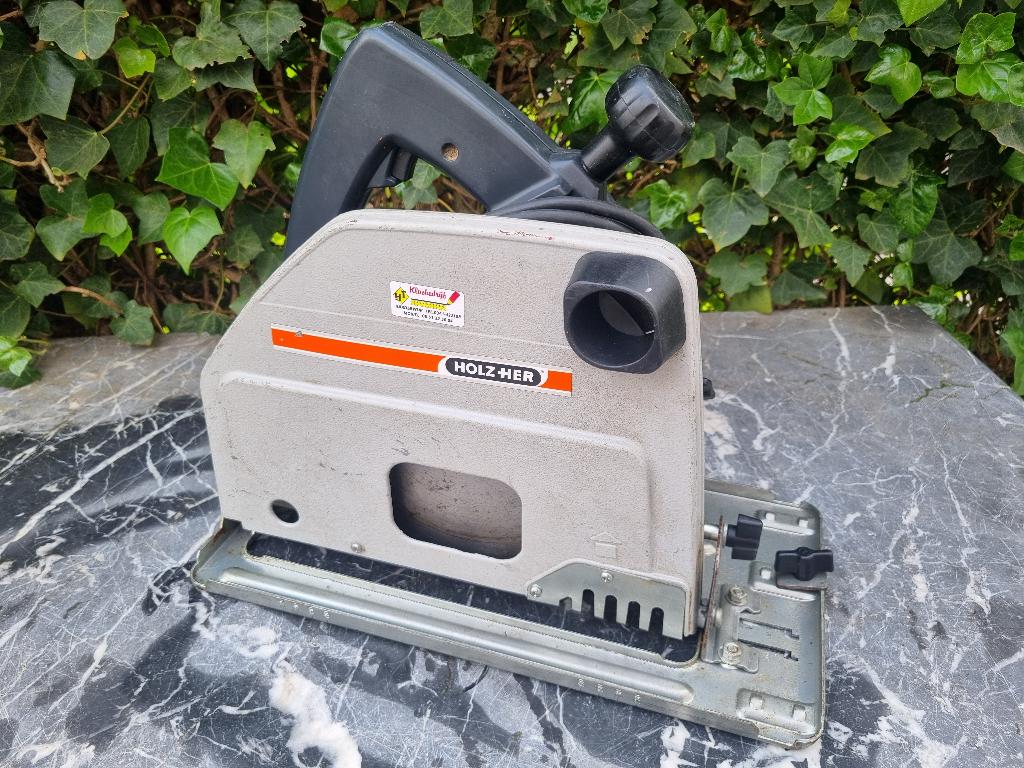 HOLZHER invalzaag, Doe-het-zelf en Verbouw, Ophalen, Invalzaag, Festool elcon harwi striebig festool festo festoo, Zo goed als nieuw