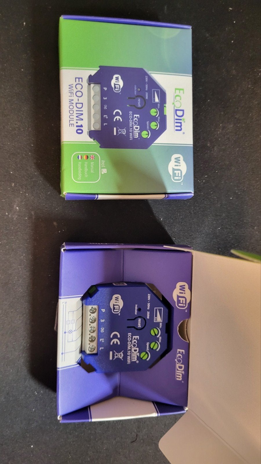 2x EcoDim ECO-DIM.10 WiFi LED Dimmer - Nieuw in doos, Ophalen of Verzenden, Nieuw, Overige merken, Dimmer