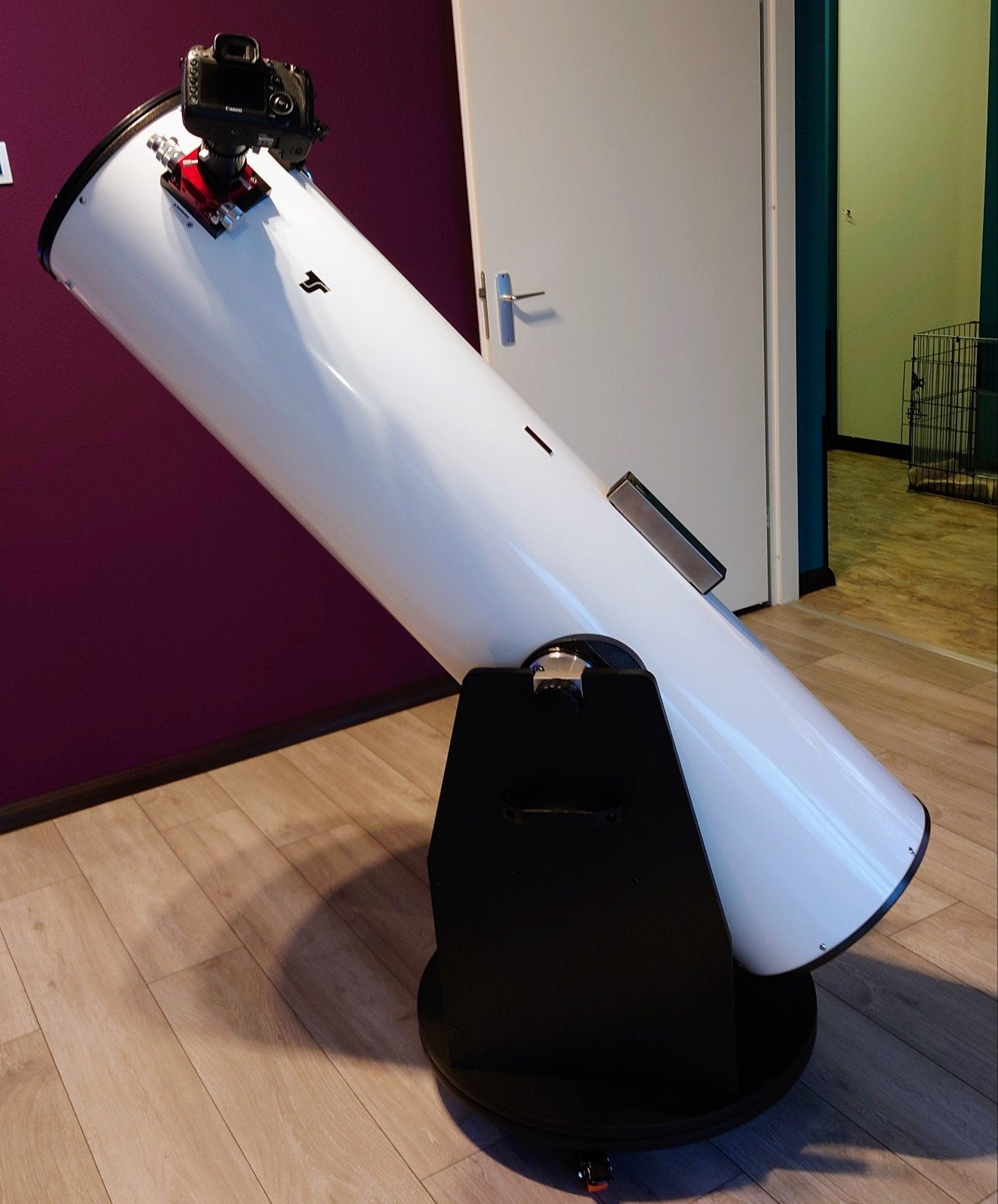 TS optics dobson 12 inch, Ophalen, 200 mm of meer, Met statief, Spiegeltelescoop (reflector)