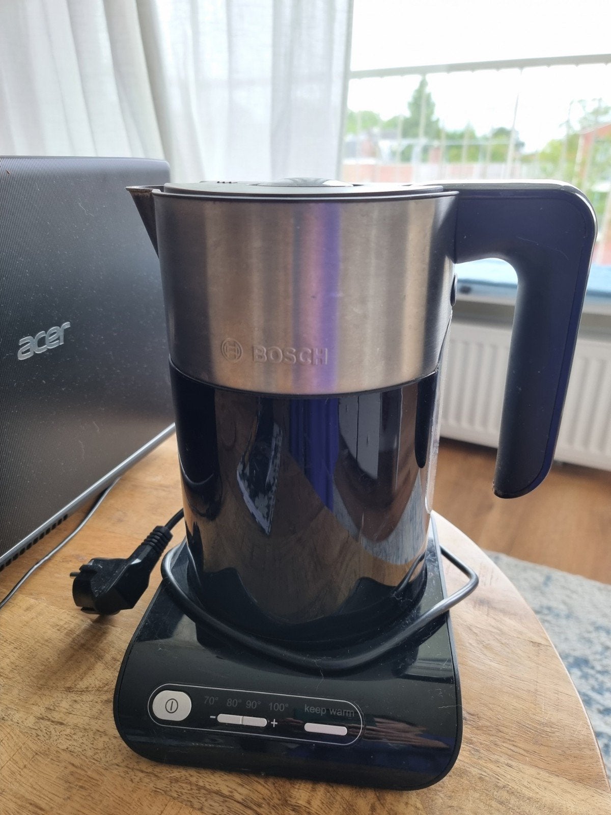 Bosch waterkoker - Gebruikt, Witgoed en Apparatuur, Waterkokers, 1 tot 2 liter, Ophalen, Gebruikt
