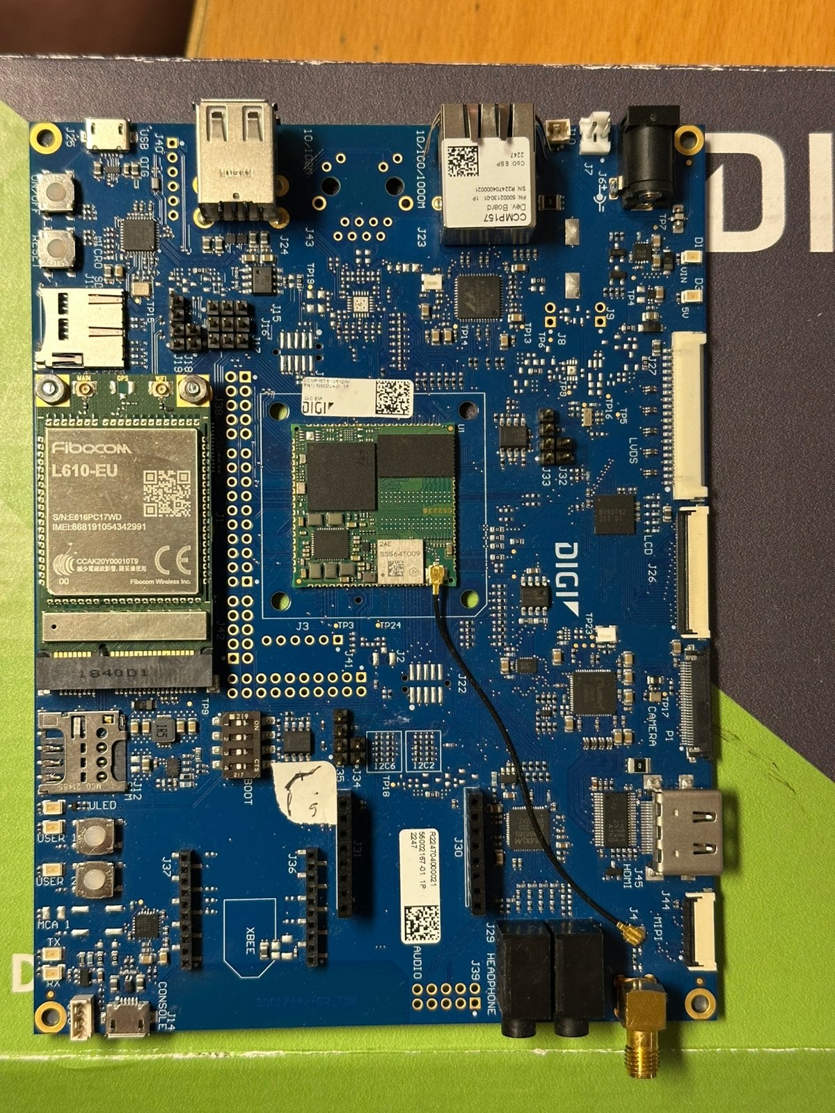 Digi digiconnect mp157 linux embedded system, Verzenden, Zo goed als nieuw