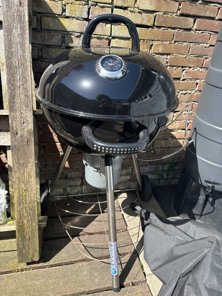 Houtskool barbecue, Ophalen, Gebruikt, Tenneker