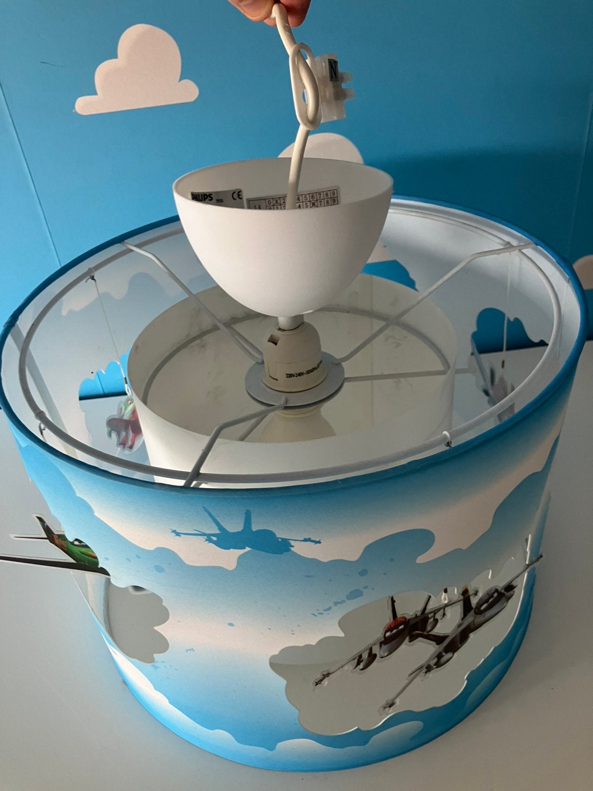 Philips Disney Planes Plafondlamp Kinderkamer, Ophalen of Verzenden, Gebruikt, Lamp