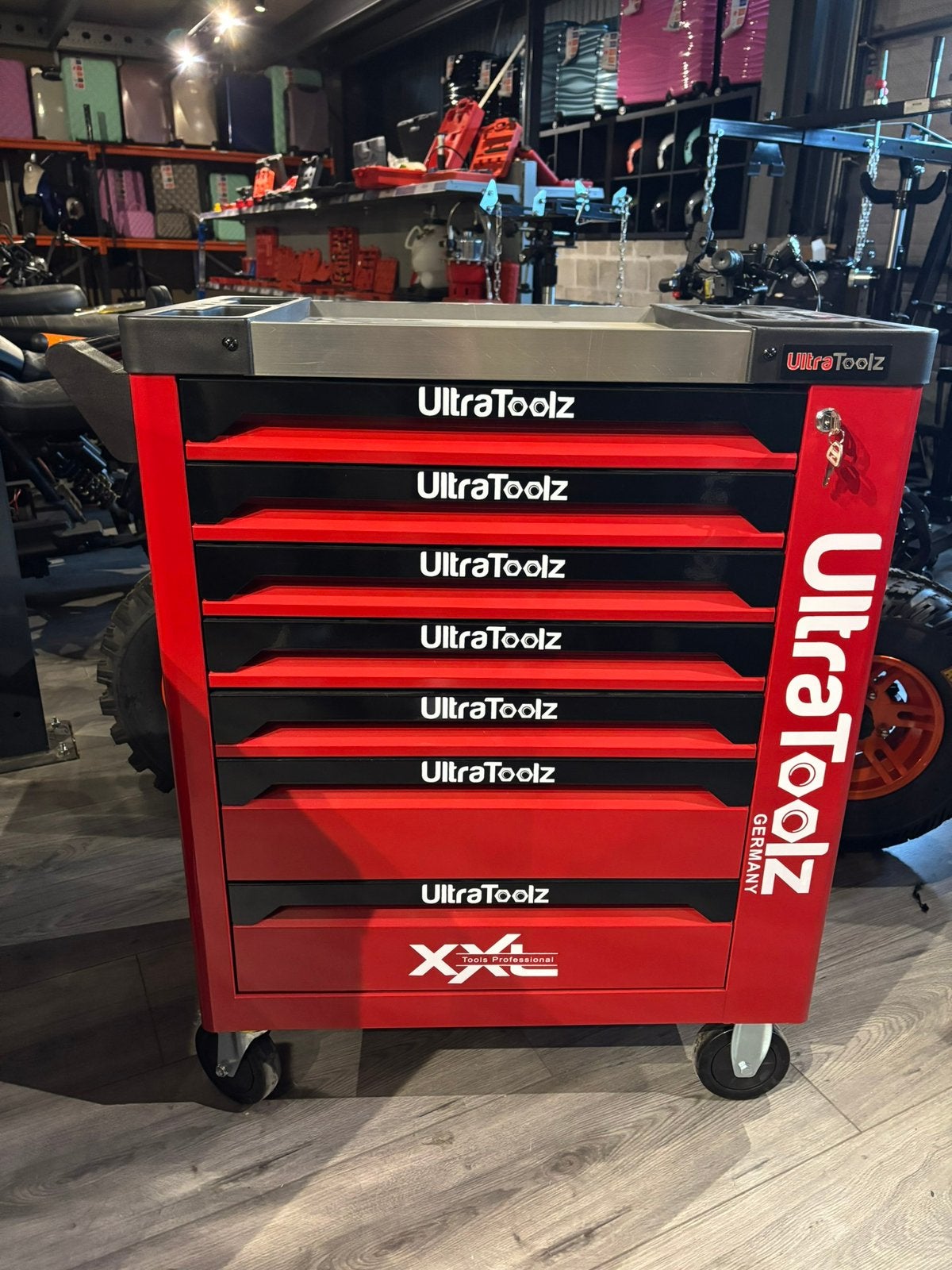 Nieuw🔥UltraToolz Gereedschapswagen Rood 7/7 Gevuld, Dr.Nolenslaan 157E 6136GM Sittard, Nieuw, Ophalen of Verzenden, Info@roadmax.nl