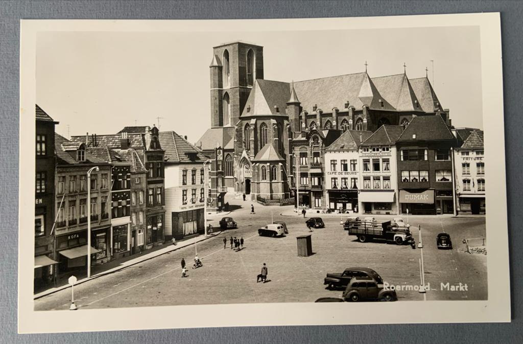 Roermond Markt, Verzenden, 1940 tot 1960, Ongelopen, Limburg