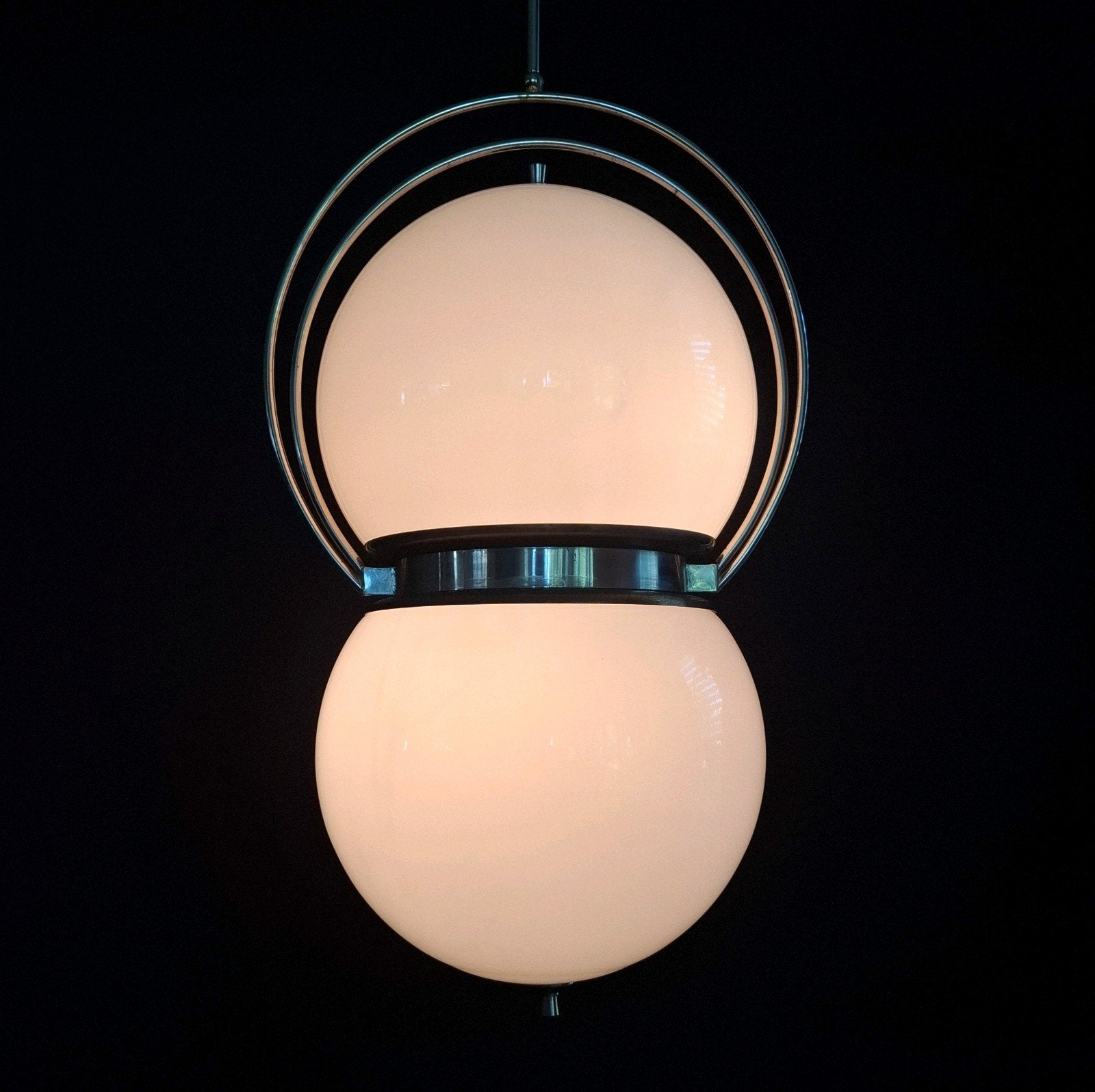 Zeldzame grote Space Age Hanglamp Goffredo Reggiani, Ophalen of Verzenden, Zo goed als nieuw