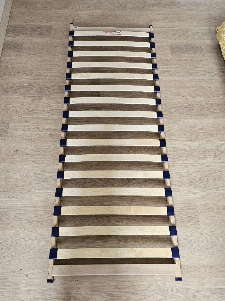 Lattenbodems, Ophalen, 70 cm of minder, 210 cm, Zo goed als nieuw