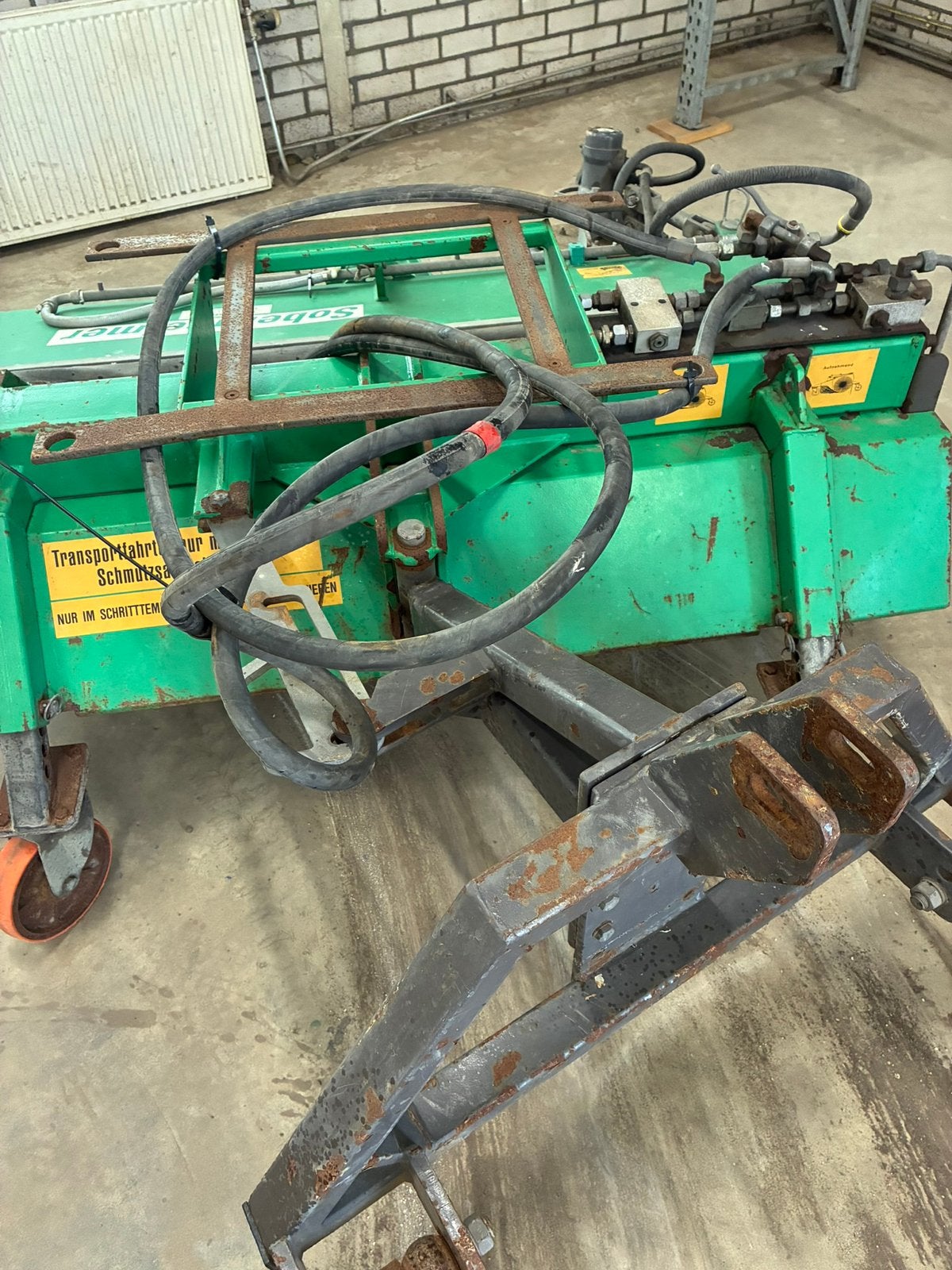 Veegmachine hydraulisch shovel of tractor, Ophalen of Verzenden, G, G, G