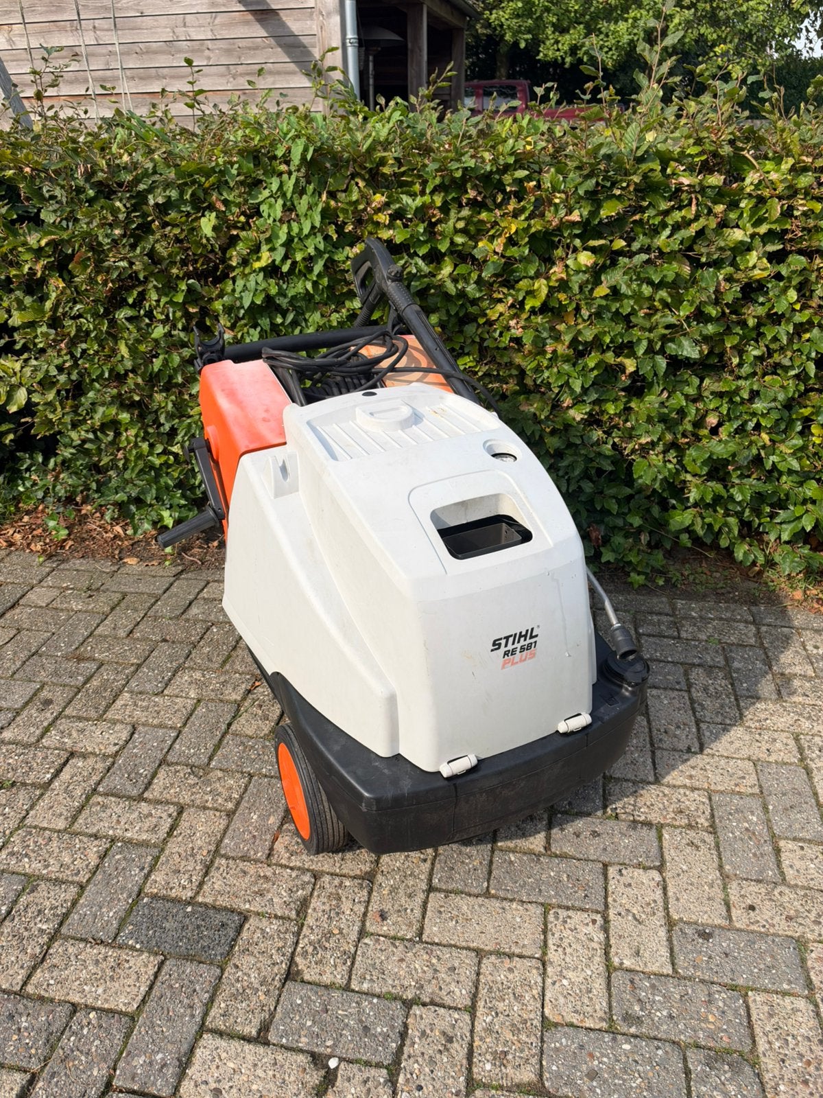 Stihl RE 581 Plus hogedrukreiniger warmwater, Tuin en Terras, Ophalen, Gebruikt, Elektrisch
