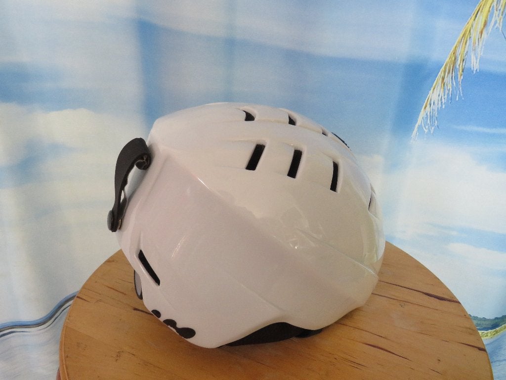 Witte Skihelm / snowboardhelm H300 mt M 54- 58 Wedze, Overige merken, Gebruikt, Overige typen, Ophalen of Verzenden