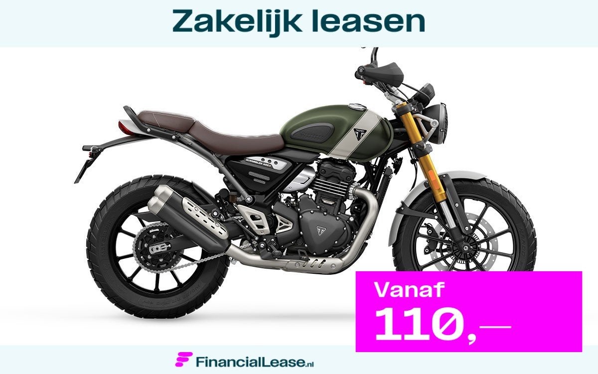Triumph Scrambler 400 X, Bedrijf, Toermotor, 12 t/m 35 kW