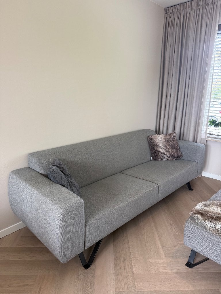 Movani 3-Zits bankstel incl. hocker in zeer nette staat, Ophalen, Driepersoons, 75 tot 100 cm, Zo goed als nieuw