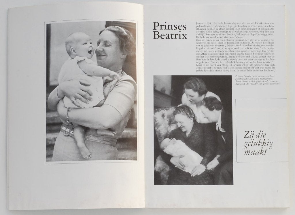 De vier moeders van Soestdijk - Koninklijk Huis jaren 70, Verzamelen, Koninklijk Huis en Royalty, Gebruikt, Onbekend, Ophalen of Verzenden