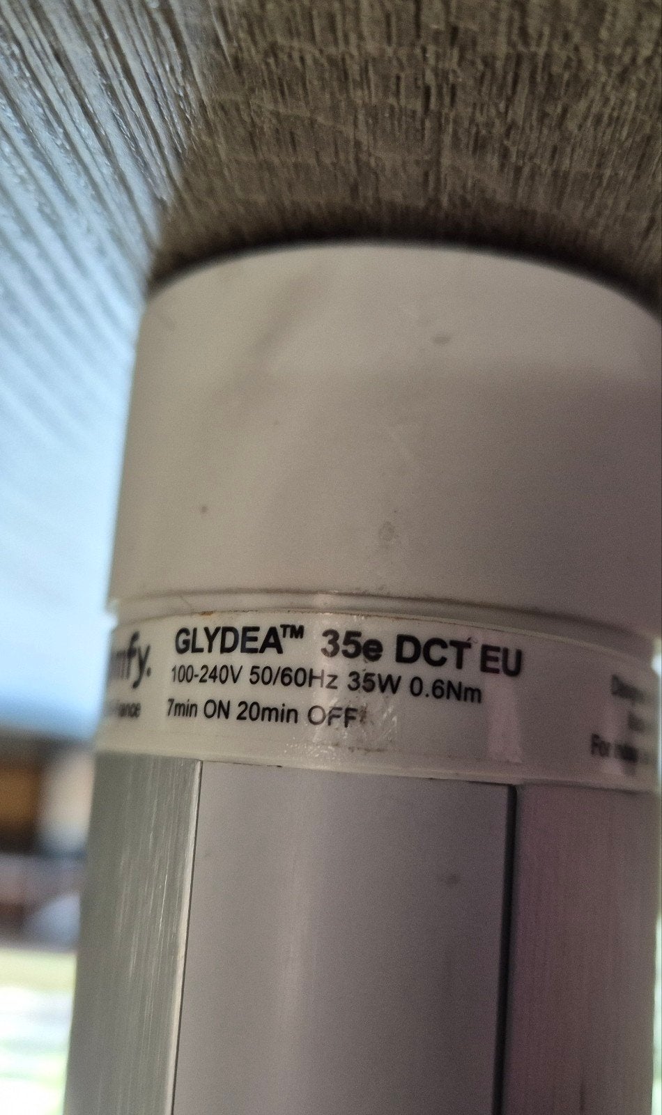 Somfy Glydea 35e DCT elektrisch gordijnrail, Huis en Inrichting, Stoffering | Gordijnen en Lamellen, Ophalen, Gebruikt, 200 cm of meer