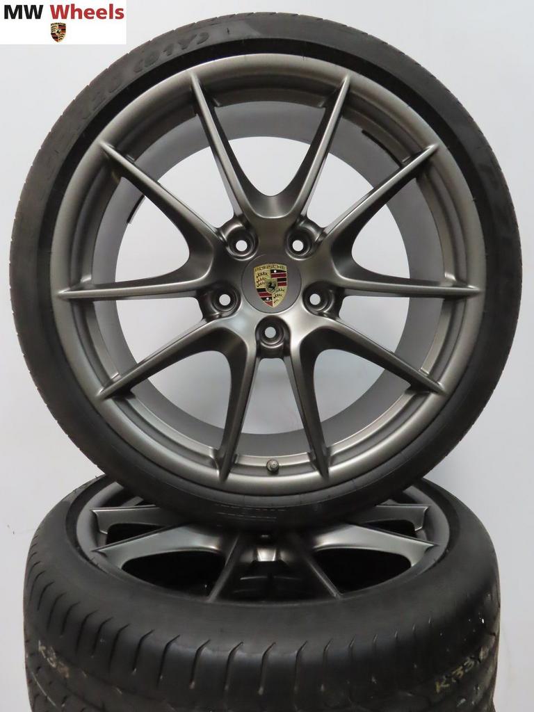 Originele Porsche 911 991 4 S 20 inch velgen zomerbanden, -, -, Banden en Velgen, Ophalen of Verzenden