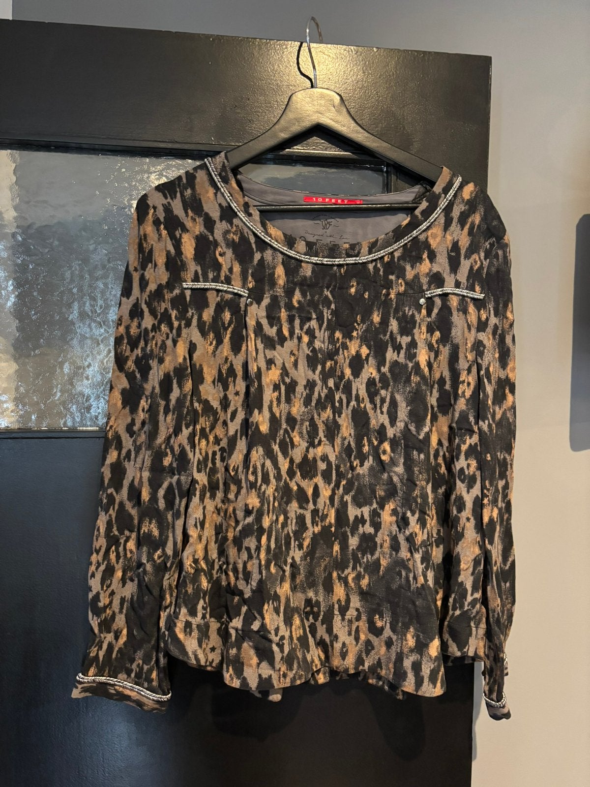 10 feet blouse maat xl, Ophalen of Verzenden, Zo goed als nieuw, Maat 42/44 (L), Zwart