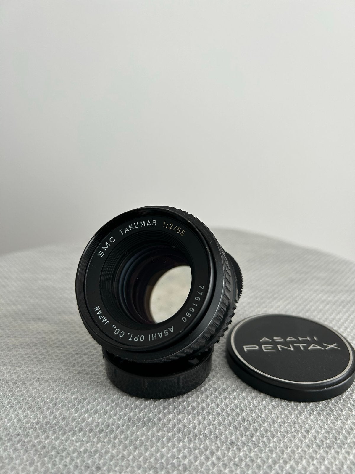 SMC Takumar 1:2/55 lens. Originele doppen., Audio, Tv en Foto, Fotografie | Lenzen en Objectieven, M42, Gebruikt, Standaardlens