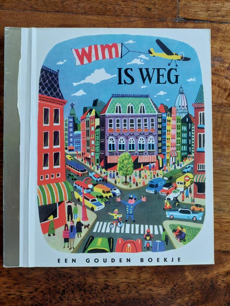 Gouden boekje - Rogier Boon - Wim is weg, Boeken, Fictie algemeen, Zo goed als nieuw, Rogier Boon, Gouden boekje