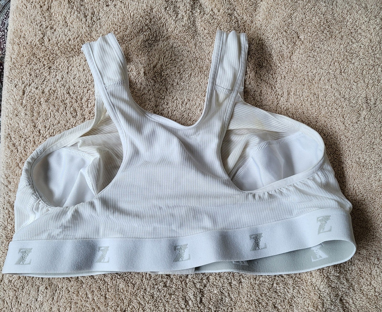 Medische ZBra-beha 85C met rits, verstelbare bandjes, Kleding | Dames, Ondergoed en Lingerie, Ophalen of Verzenden, Wit, BH