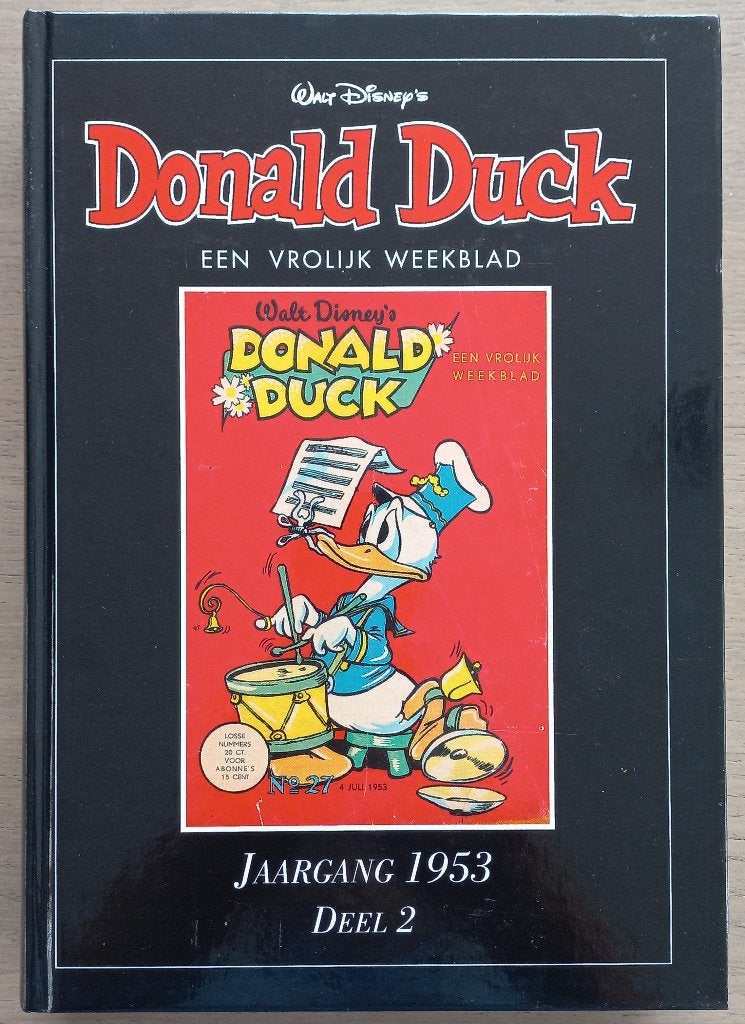 Donald Duck - Facsimile uitgave - Jaargang 1953 - dl. 2 - HC, Nieuw, Ophalen of Verzenden, Walt Disney, Eén stripboek
