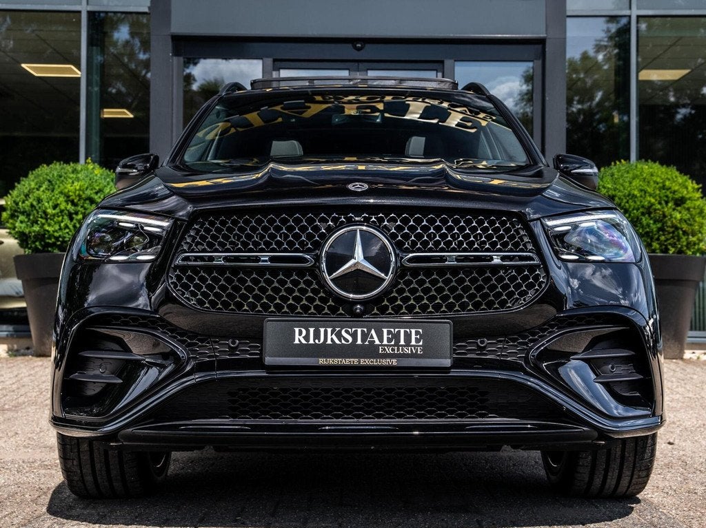 Mercedes GLE-Klasse 400e 4MATIC AMG|PANO|BURMESTER|360|22'', Auto's, Mercedes-Benz, Automaat, Gebruikt, Zwart, 4 cilinders