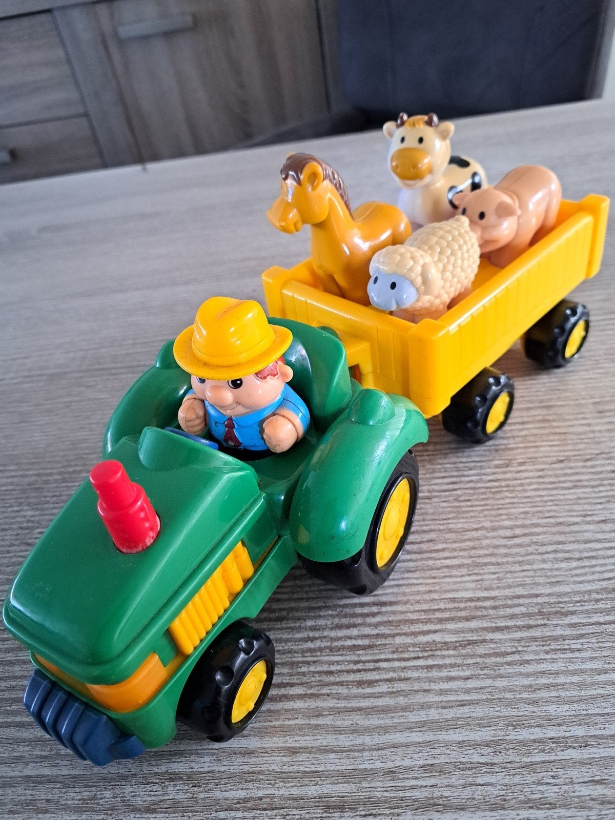 Boer met tractor, Ophalen of Verzenden, Zo goed als nieuw